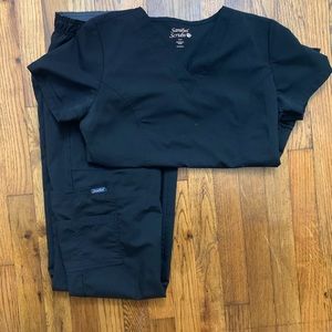 Black sanibal scrubs